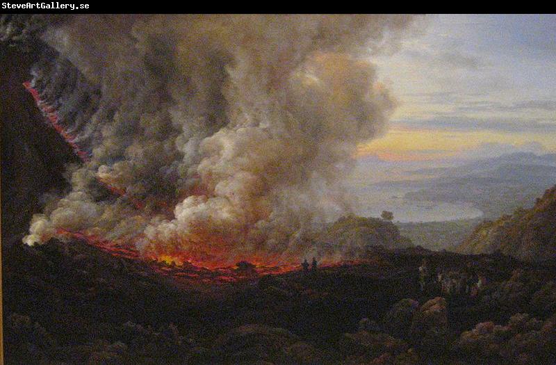 unknow artist The Eruption of Vesuvius